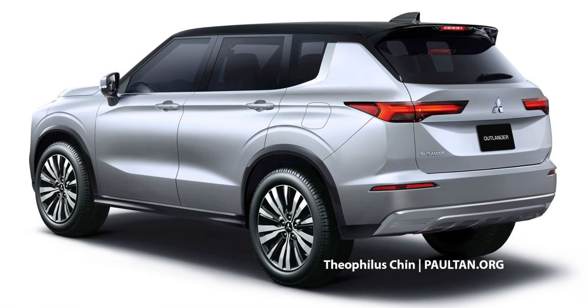 Mitsubishi Outlander 2021 vua he lo thiet ke moi
